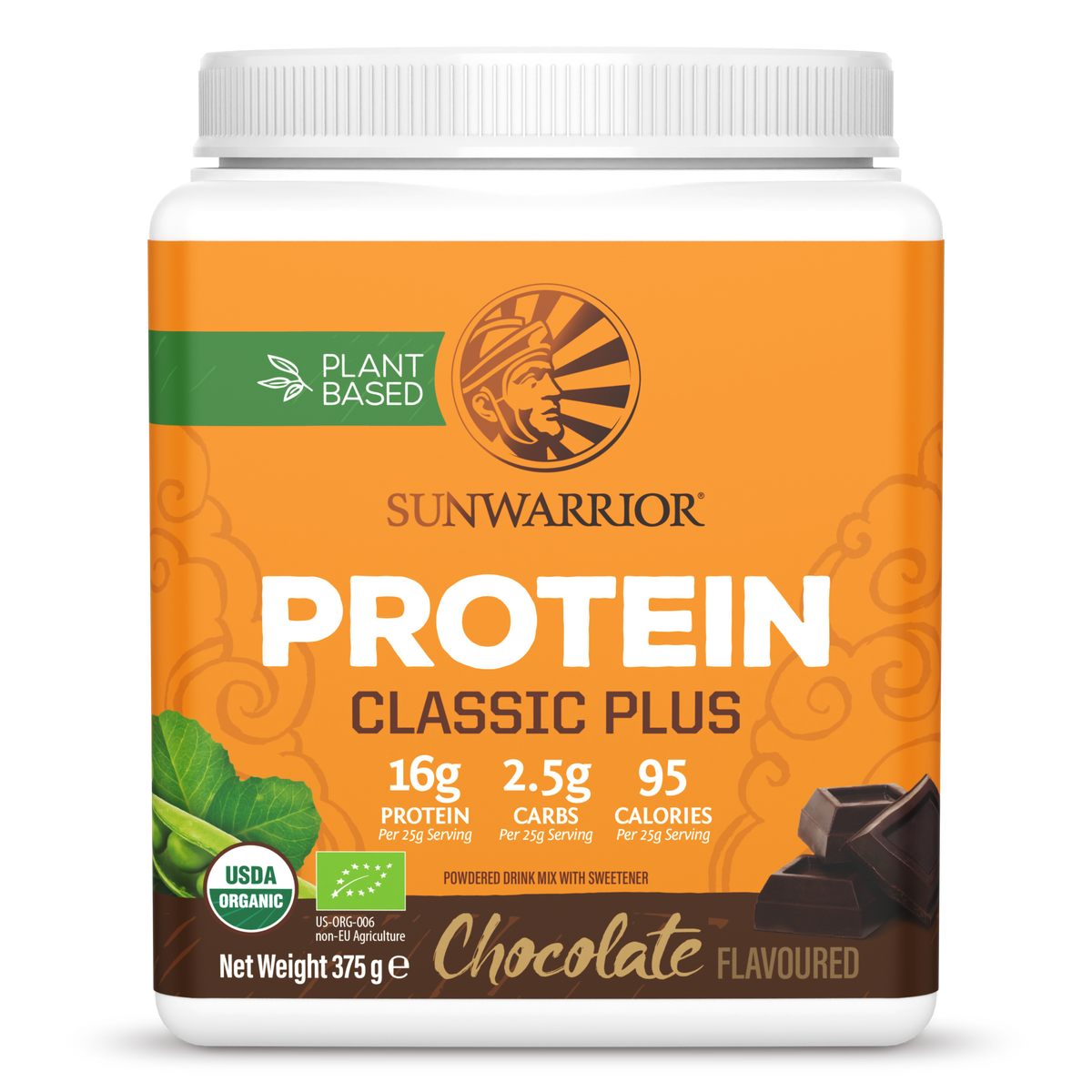 Sunwarrior Organic Classic Plus Plant Protein Powder