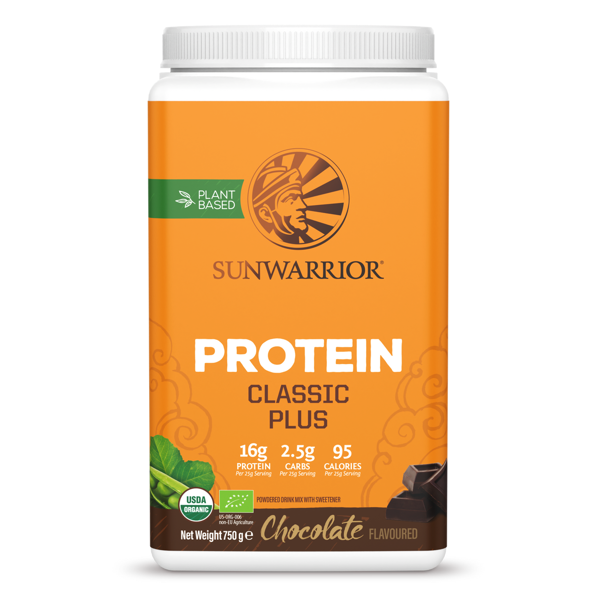 Sunwarrior Organic Classic Plus Plant Protein Powder