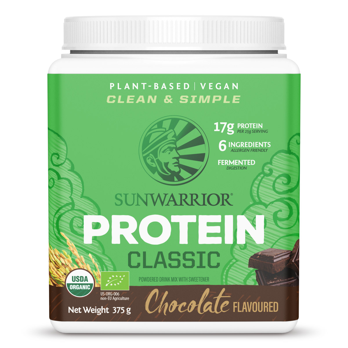 Sunwarrior Organic Classic Brown Rice Protein Powder