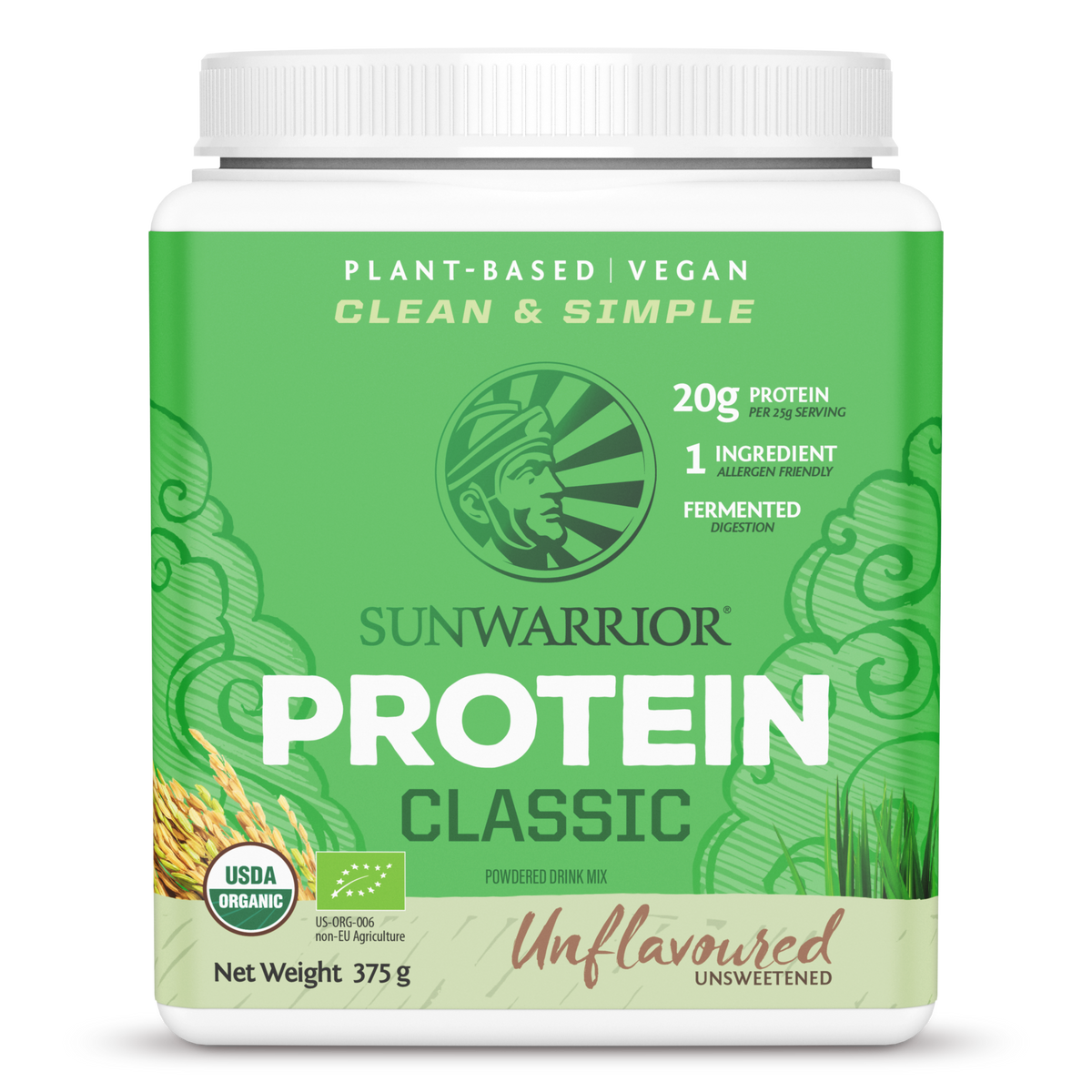 Sunwarrior Organic Classic Brown Rice Protein Powder