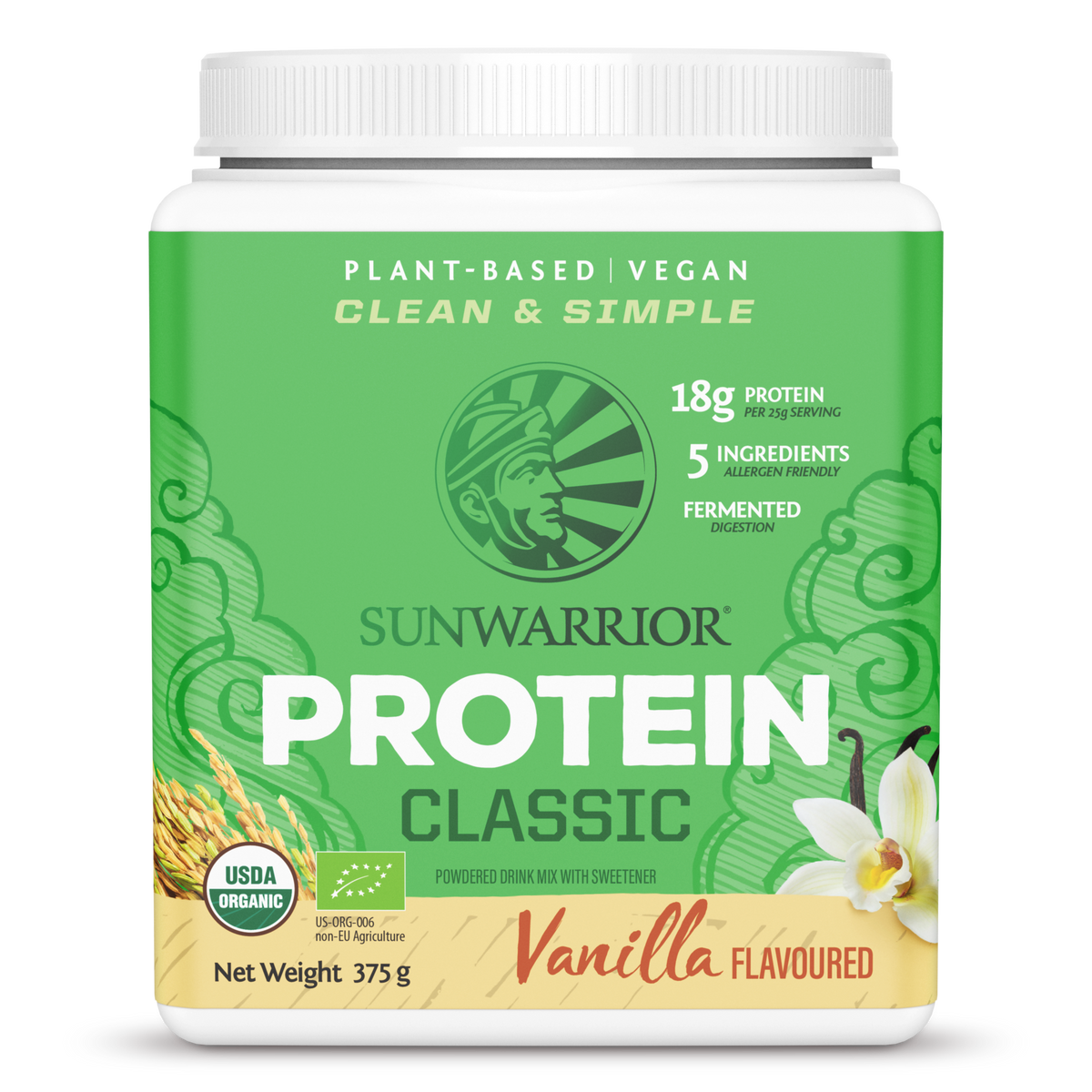 Sunwarrior Organic Classic Brown Rice Protein Powder