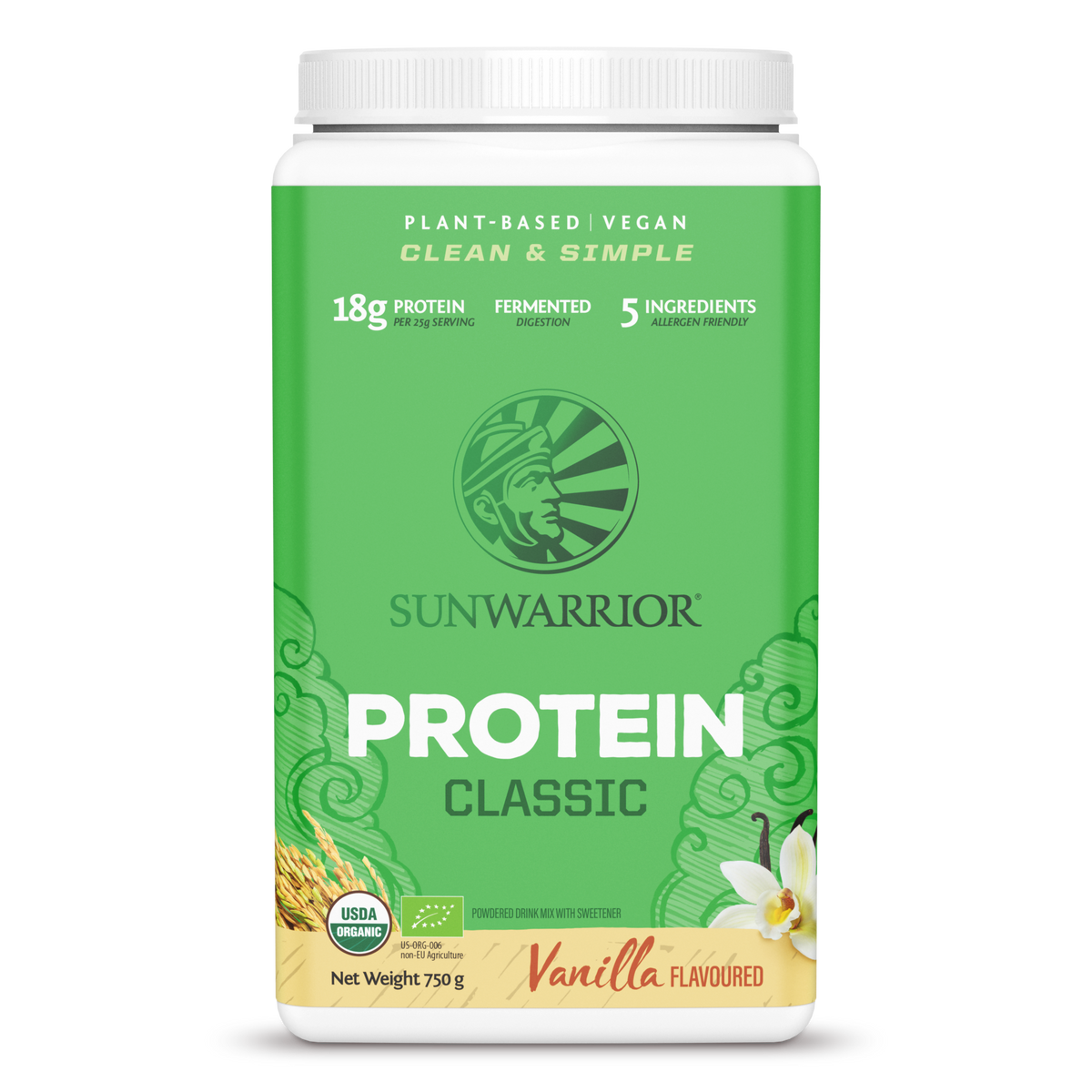 Sunwarrior Organic Classic Brown Rice Protein Powder