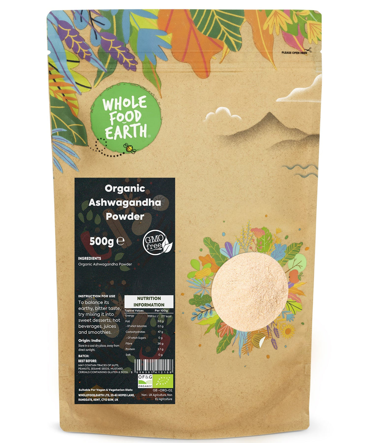 Organic Ashwagandha Powder