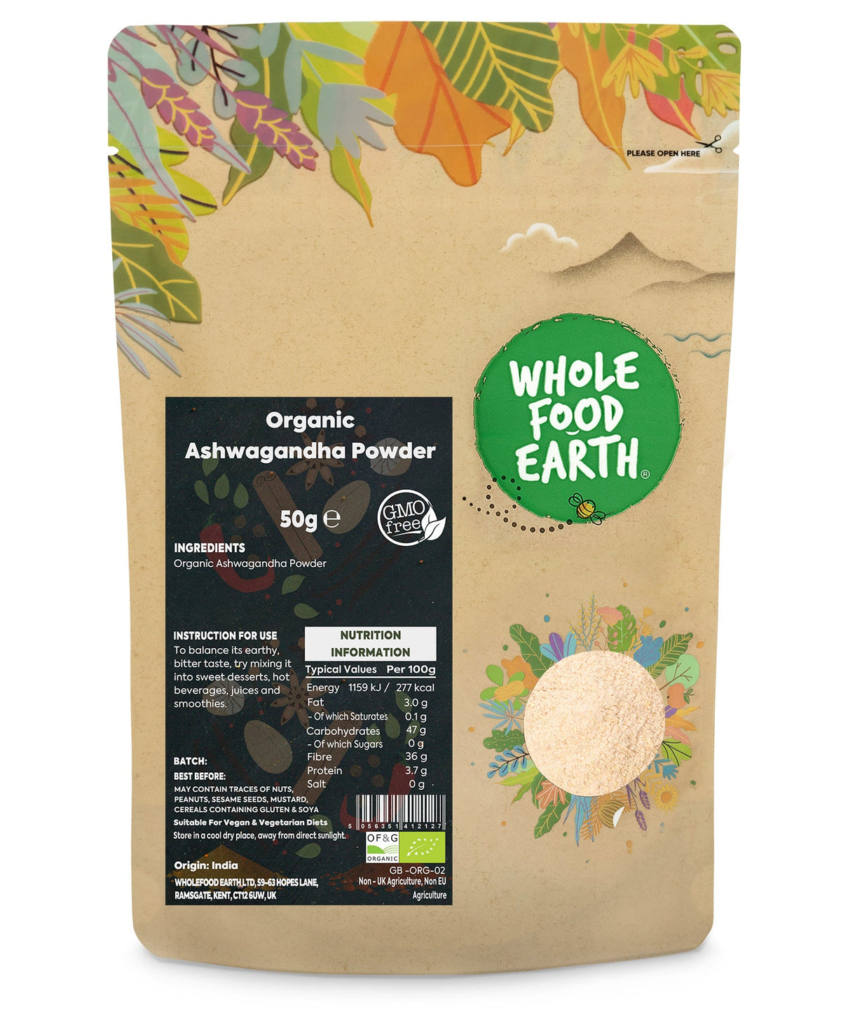 Organic Ashwagandha Powder