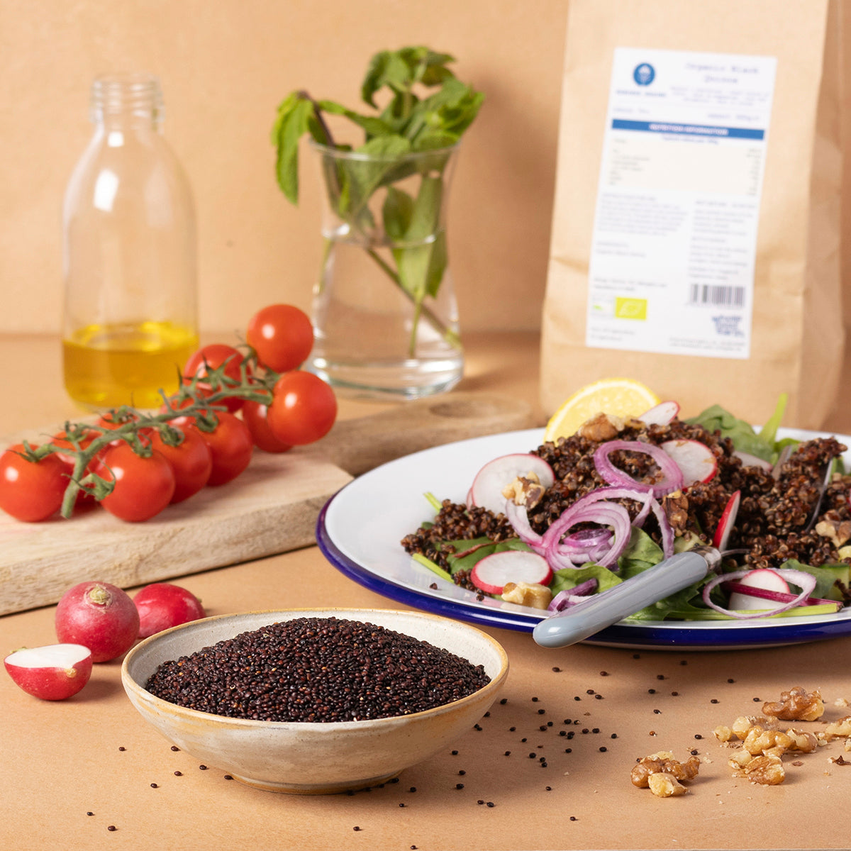 Organic Black Quinoa - Serious Grains