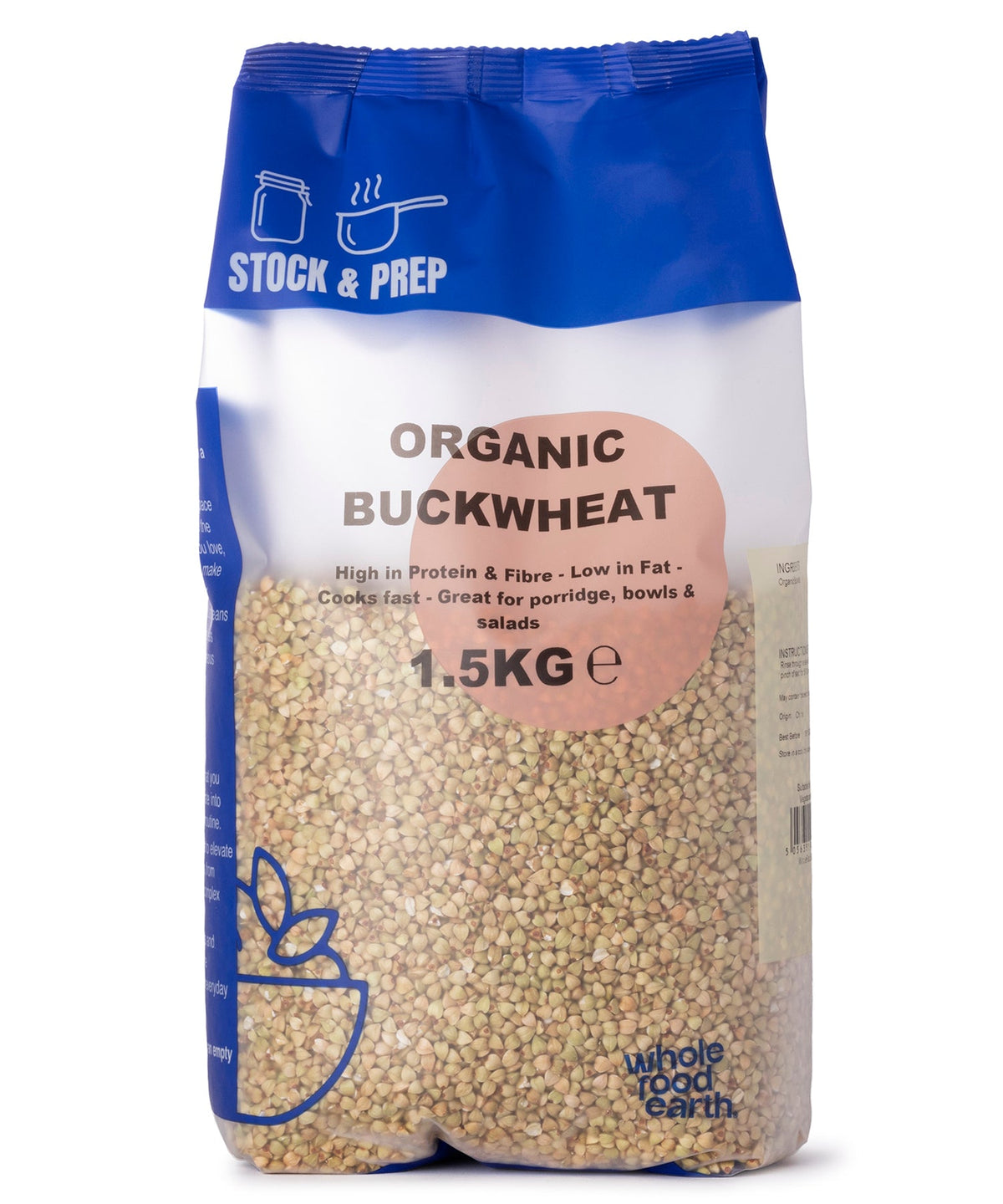 Organic Buckwheat - Stock & Prep - 1.5kg