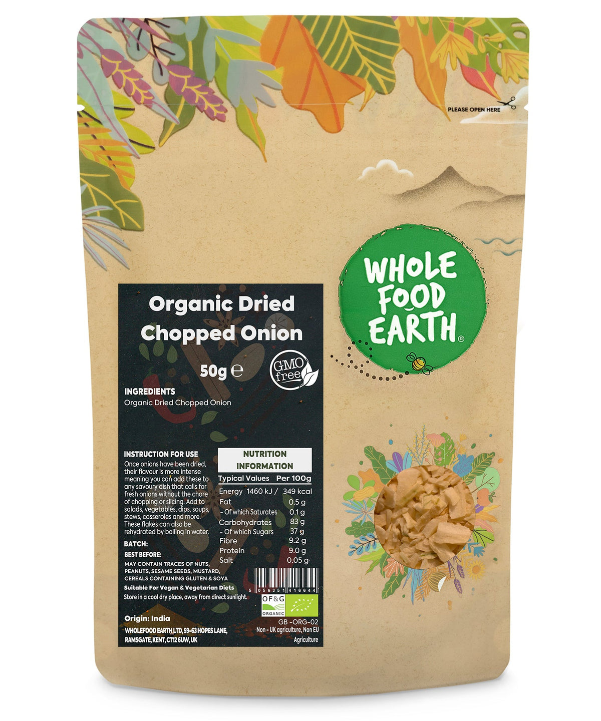 Organic Onion Chopped