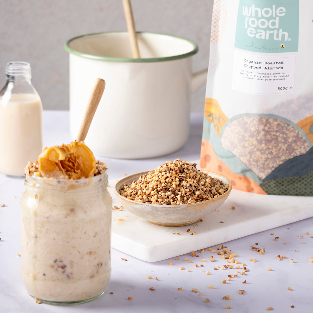 Organic Roasted Chopped Almonds