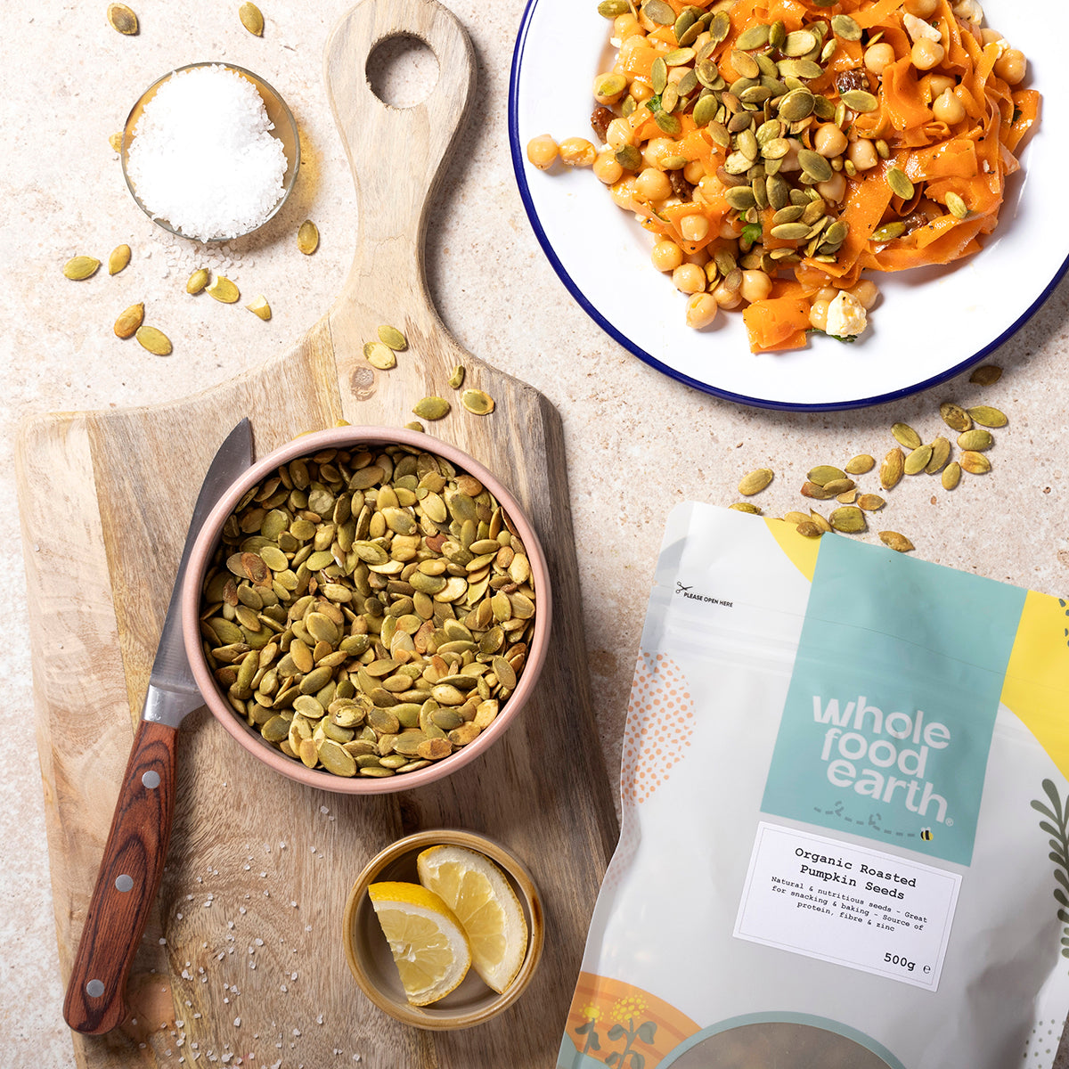 Organic Roasted Pumpkin Seeds