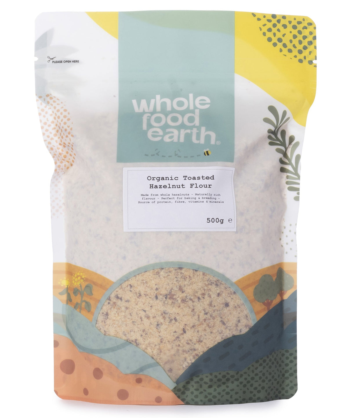 Organic Toasted Hazelnut Flour