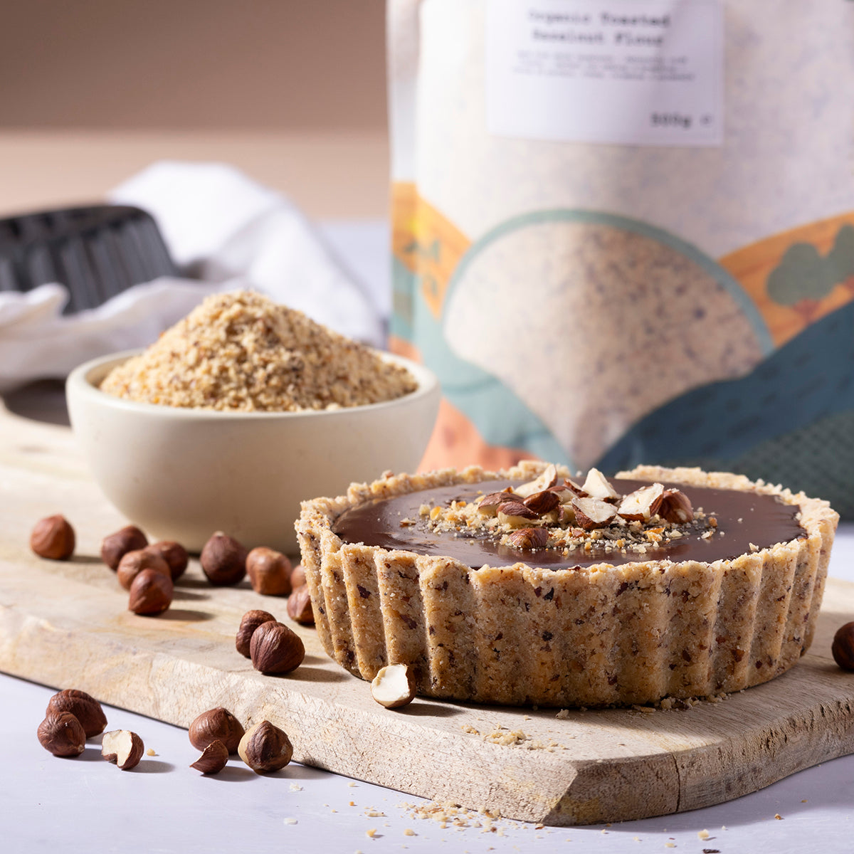 Organic Toasted Hazelnut Flour