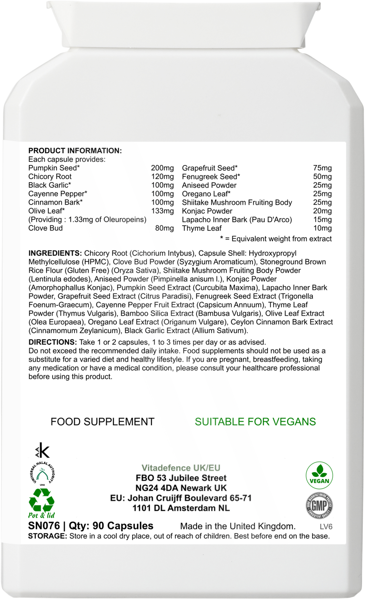 Pumpkin Seed Multi — 90 Capsules