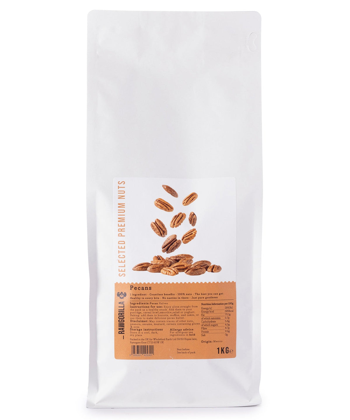 Pecans - RAWGORILLA - 1kg