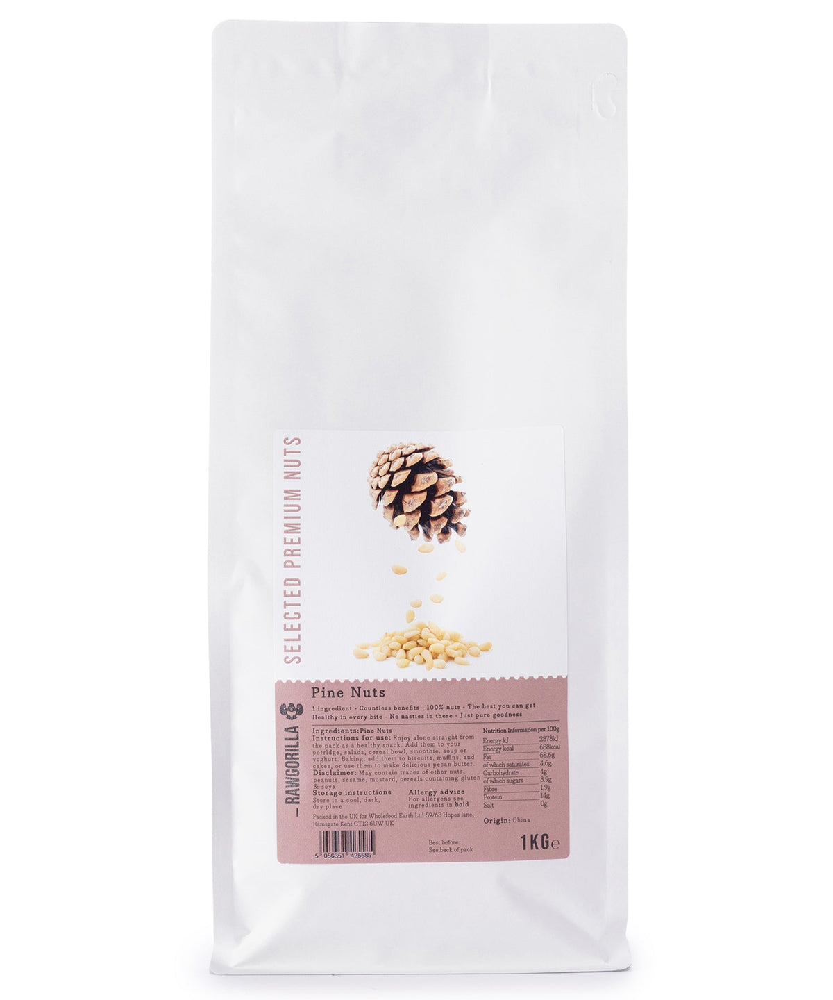 Pine Nuts - RAWGORILLA - 1kg