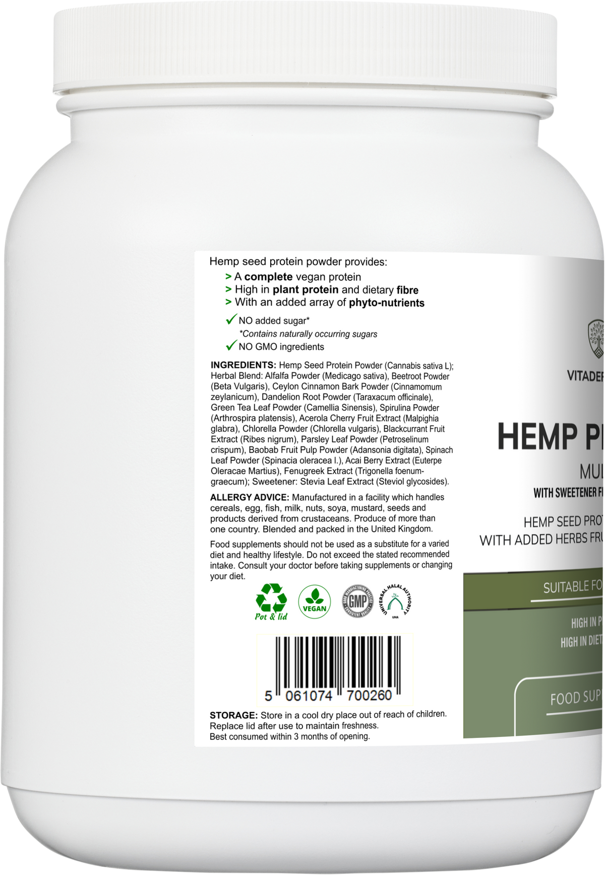 Hemp Protein Multi