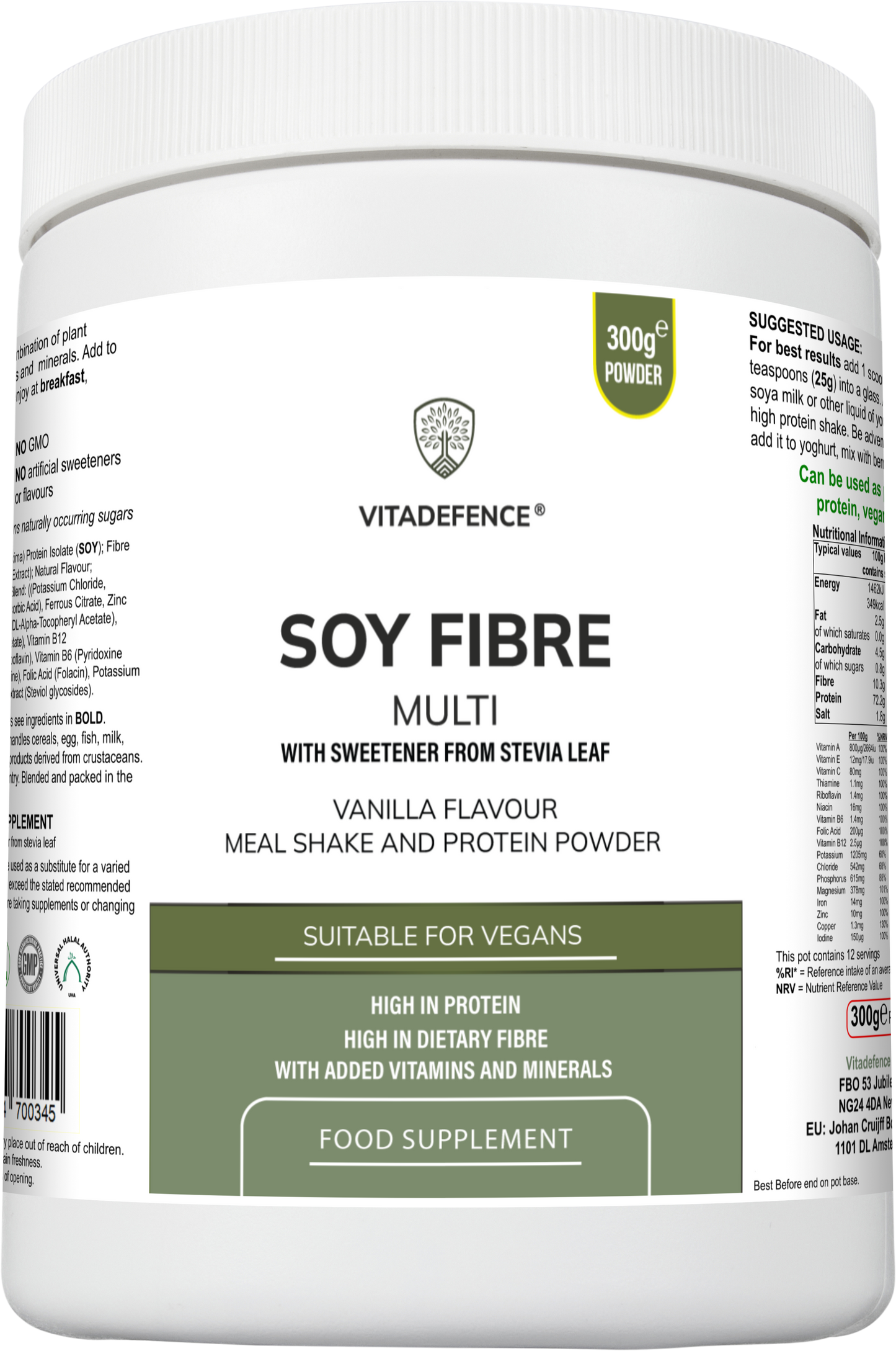 Soy Fibre Multi - 300 g