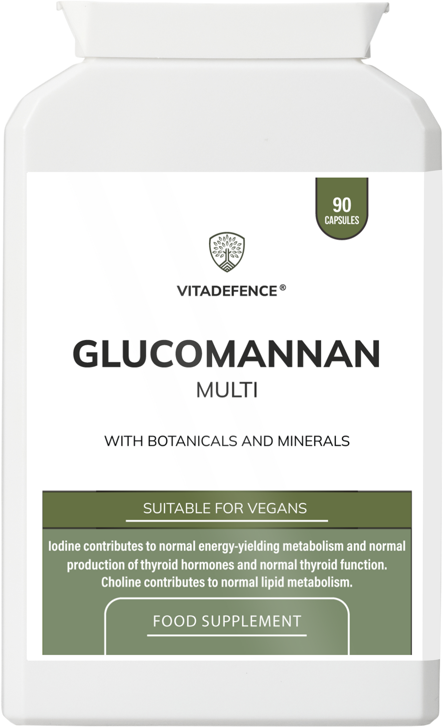 Glucomannan Multi - 90 Vegan Capsules