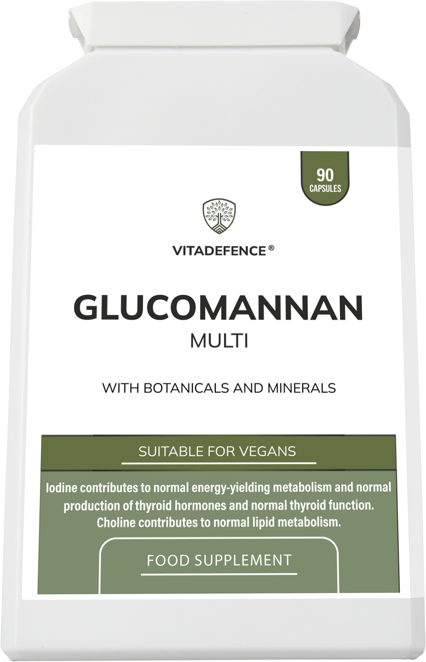 Glucomannan Multi - 90 Vegan Capsules