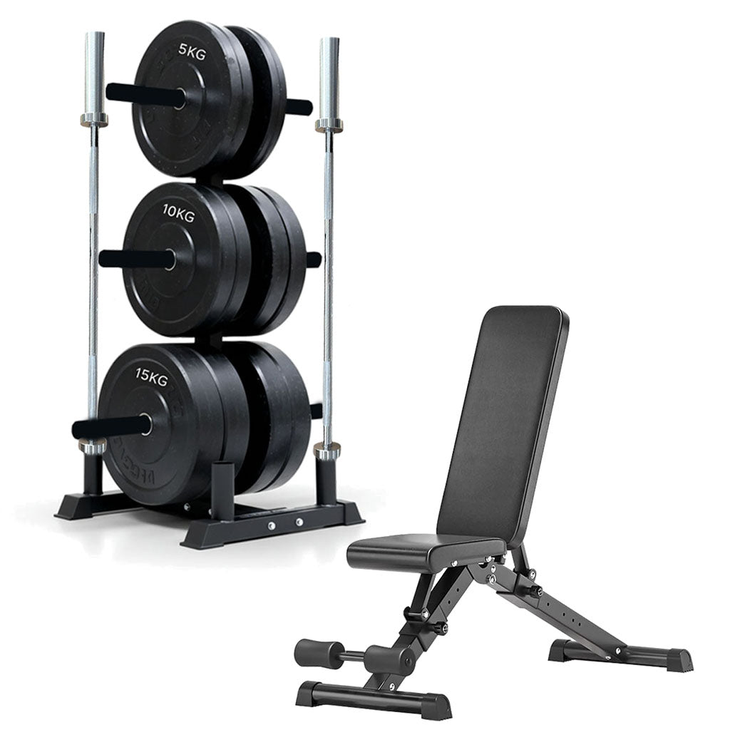 Olympic Weight Tree & Bar Stand