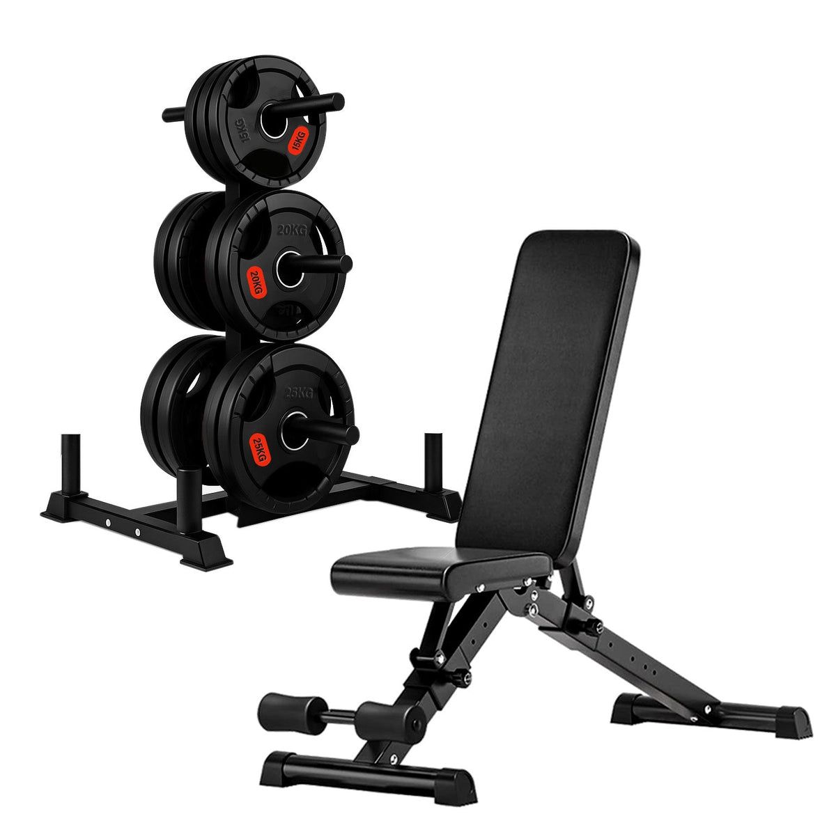 Olympic Weight Tree & Bar Stand