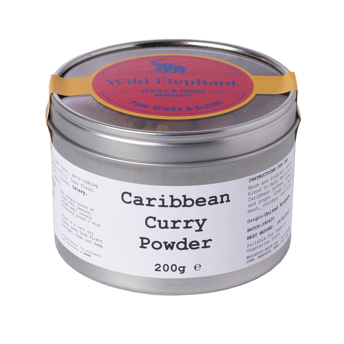 Caribbean Curry Powder  - Wild Elephant