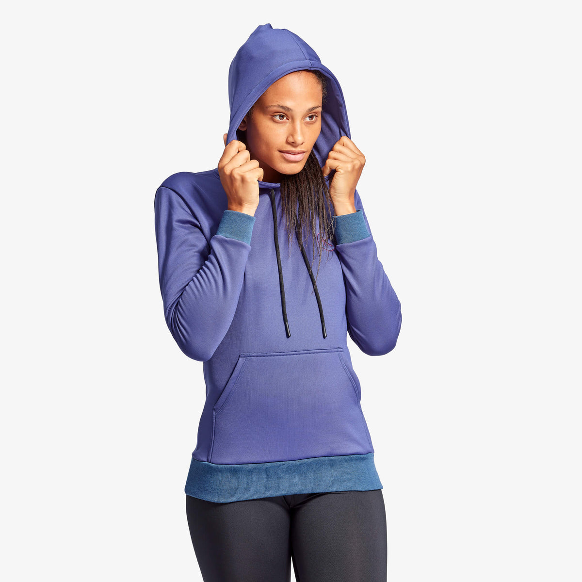 Women's Infrared Hoodie - Grey & Blue