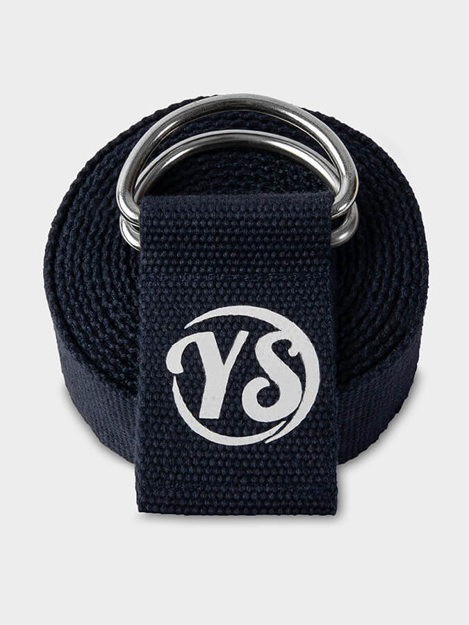 Yoga Studio GOTS Organic Cotton D-Ring 2.5m Yoga Belt Strap
