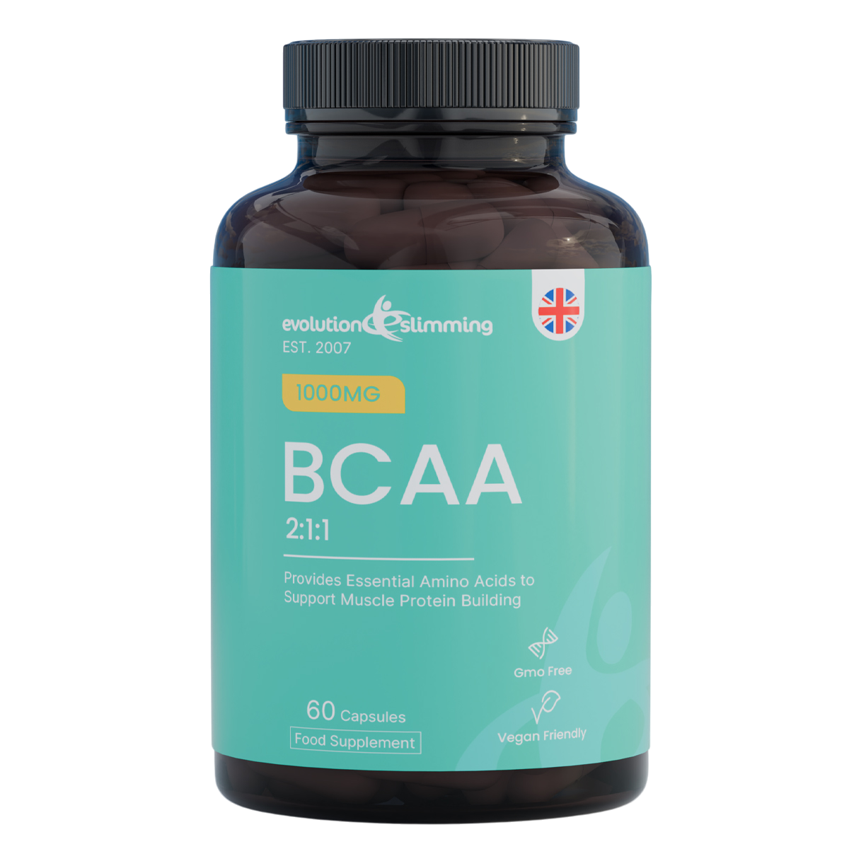 BCAA 2:1:1 - Branched-Chain Amino Acids 1000mg - EvoSport