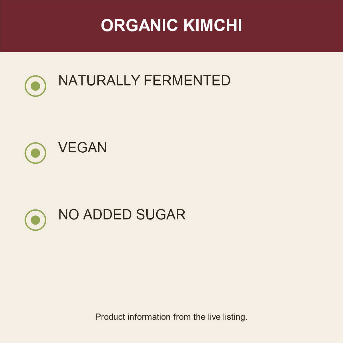 Biona Organic Kimchi
