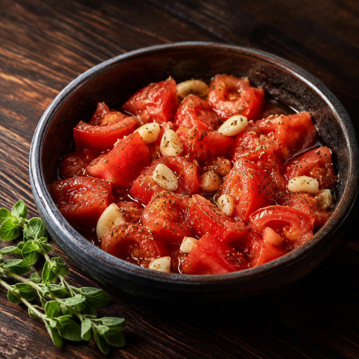 Biona Organic Chopped Tomatoes with Garlic and Oregano