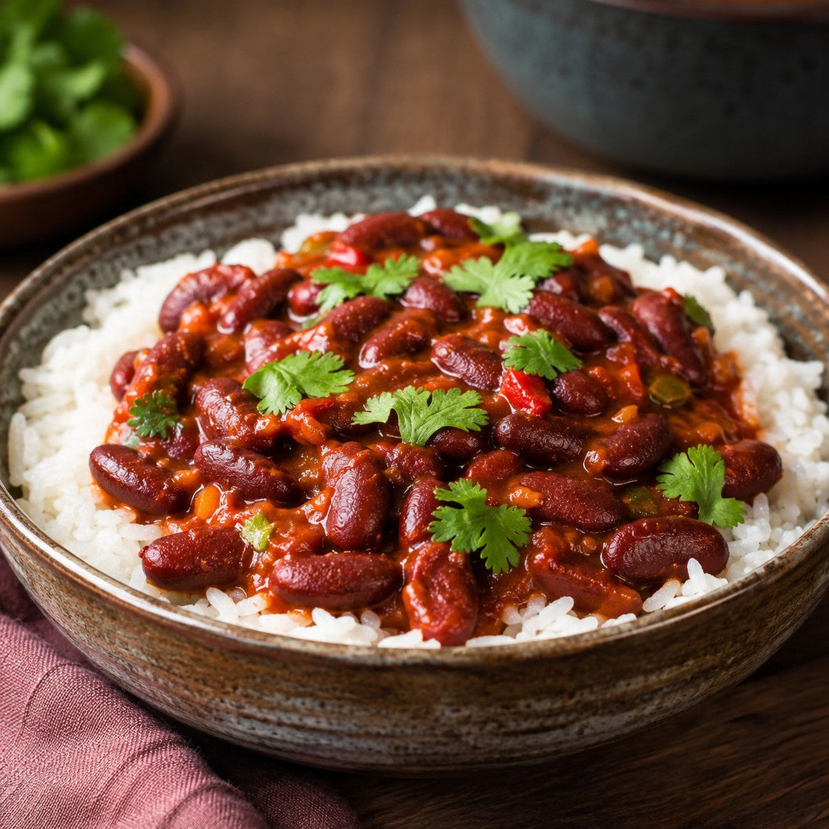 Biona Organic Kidney Beans in Chilli Sauce