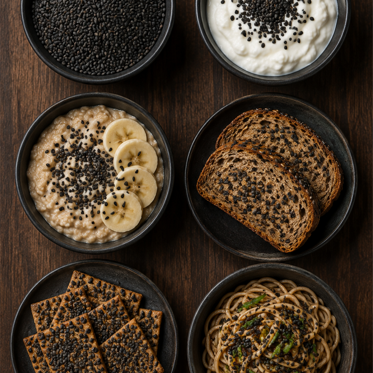 Infinity Foods Bulk Organic Black Sesame Seeds