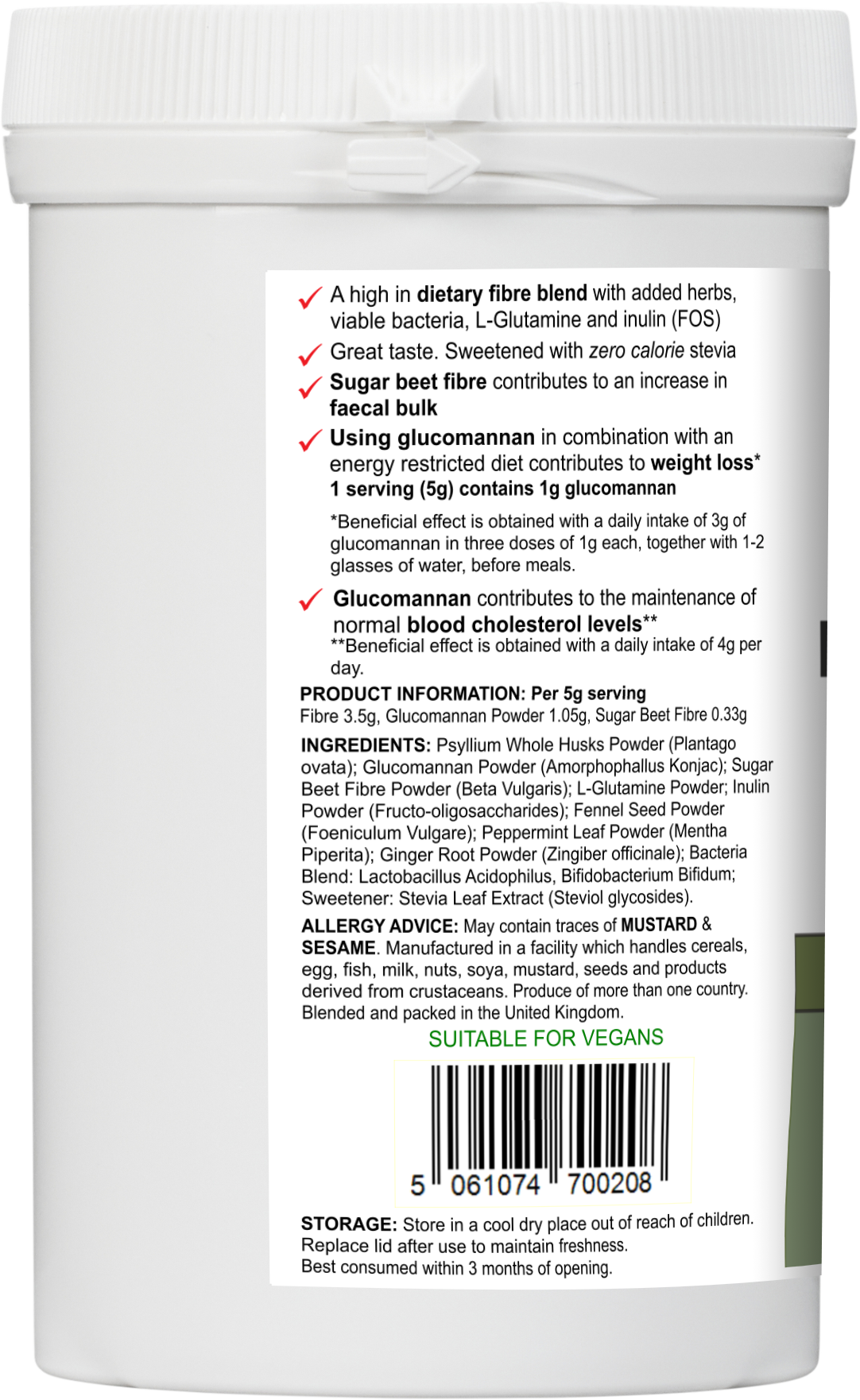 Botanical Fibre Multi - 300 g