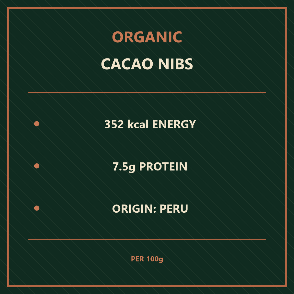 Infinity Foods Organic Cacao Nibs