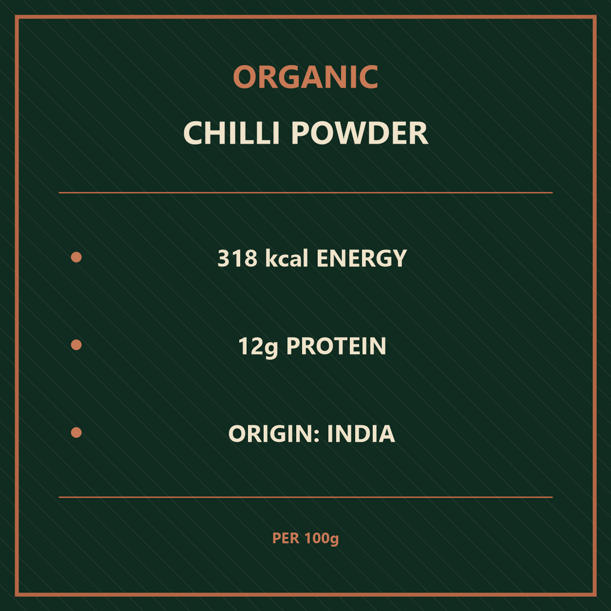Organic Chilli Powder