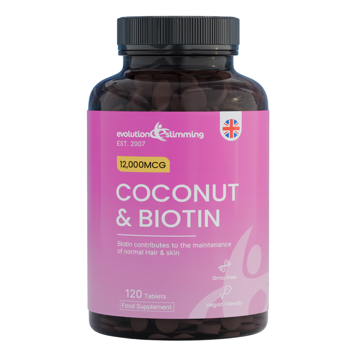 Coconut Oil & Biotin Tablets