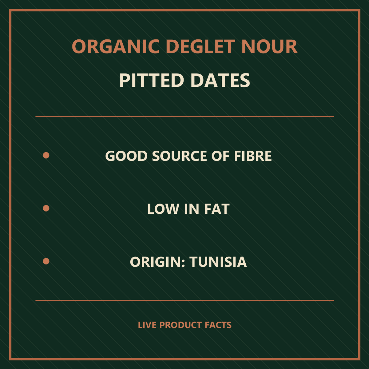 Infinity Foods Bulk Organic Deglet Nour Pitted Dates