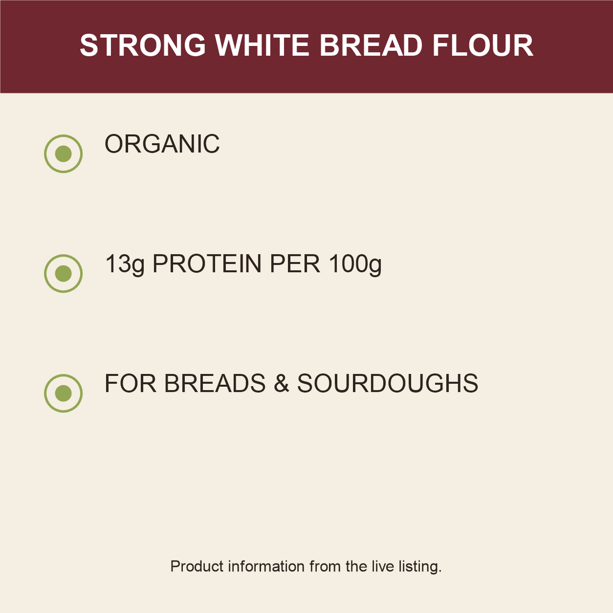 Doves Farm Organic Strong White Bread Flour
