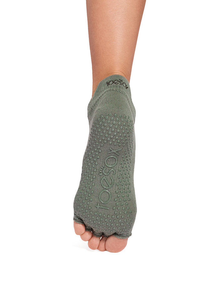 ToeSox Low Rise Half Toe Women's Yoga Grip Socks