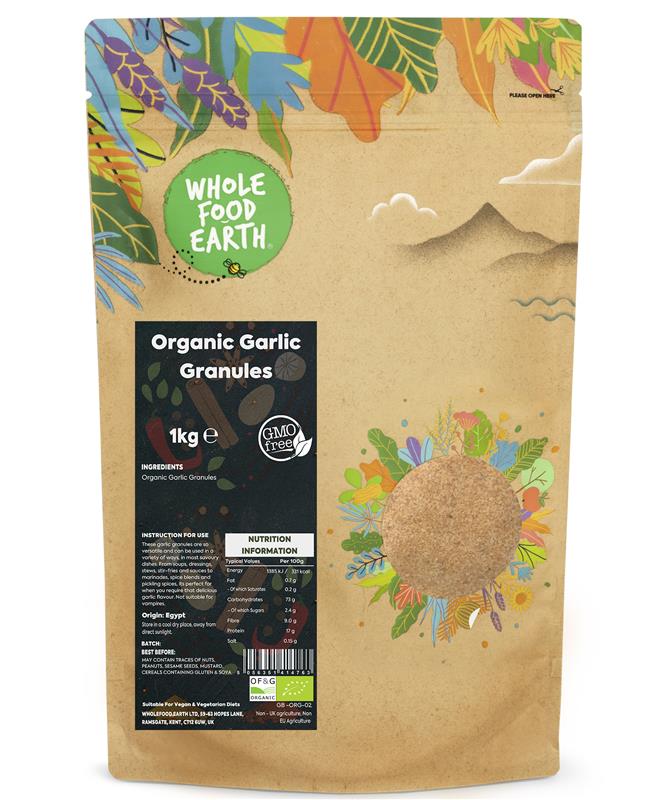 Organic Garlic Granules
