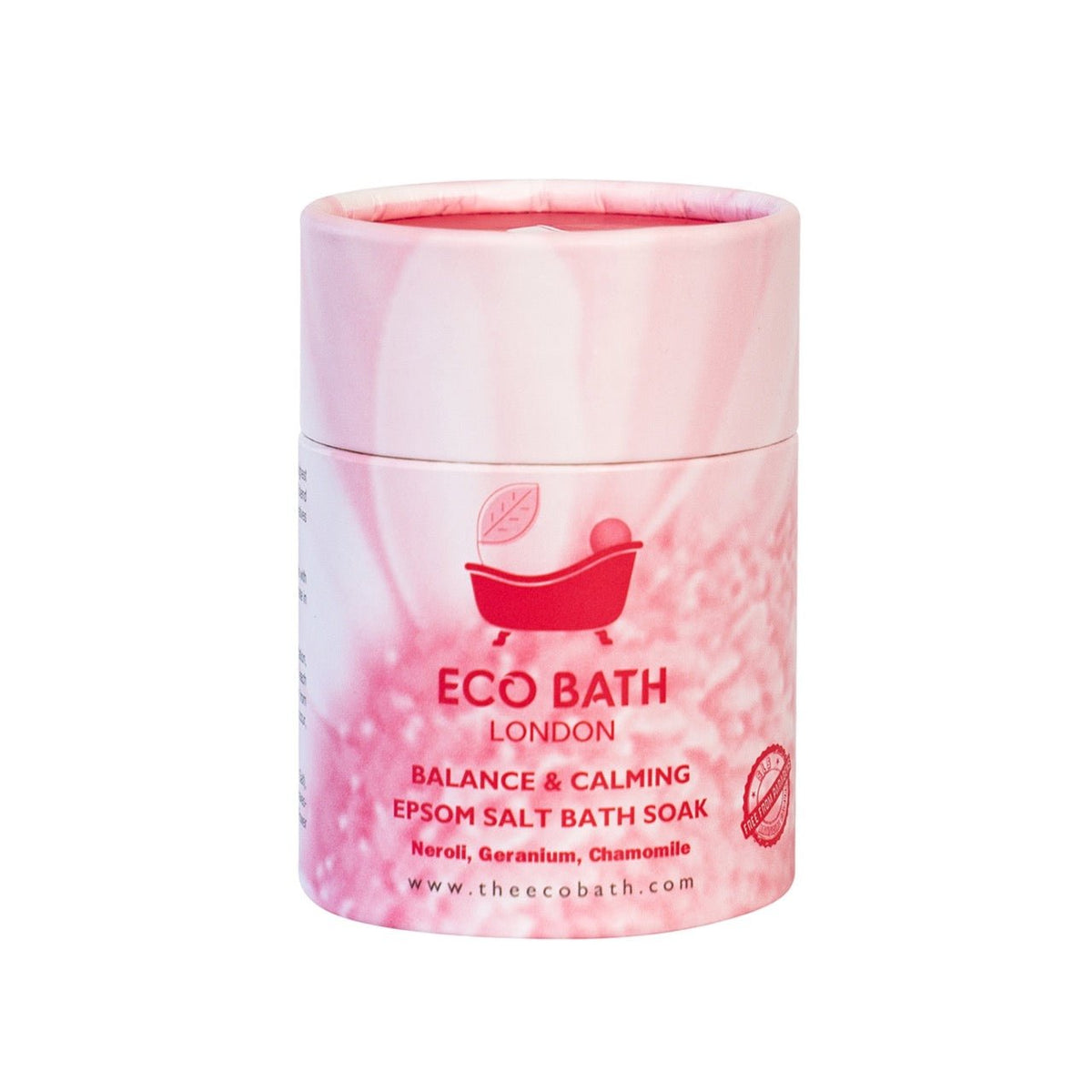 Eco Bath London Balance and Calming Epsom Salt Bath Soak - Tube, 250g or 1kg