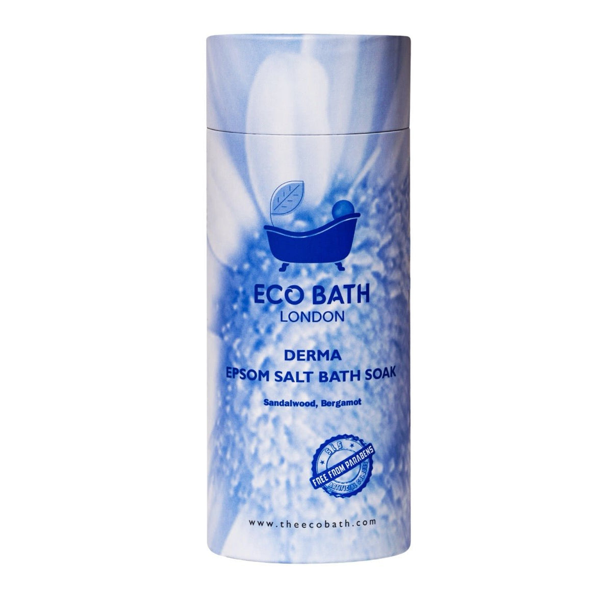 Eco Bath London Derma Epsom Salt Bath Soak - Tube, 250g or 1kg