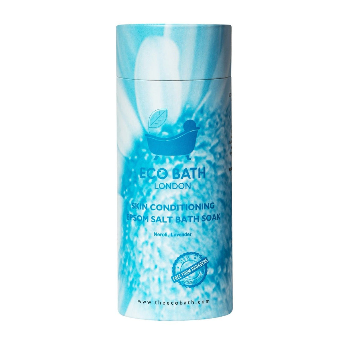 Eco Bath London Skin Conditioning Epsom Salt Bath Soak - Tube, 250g or 1kg