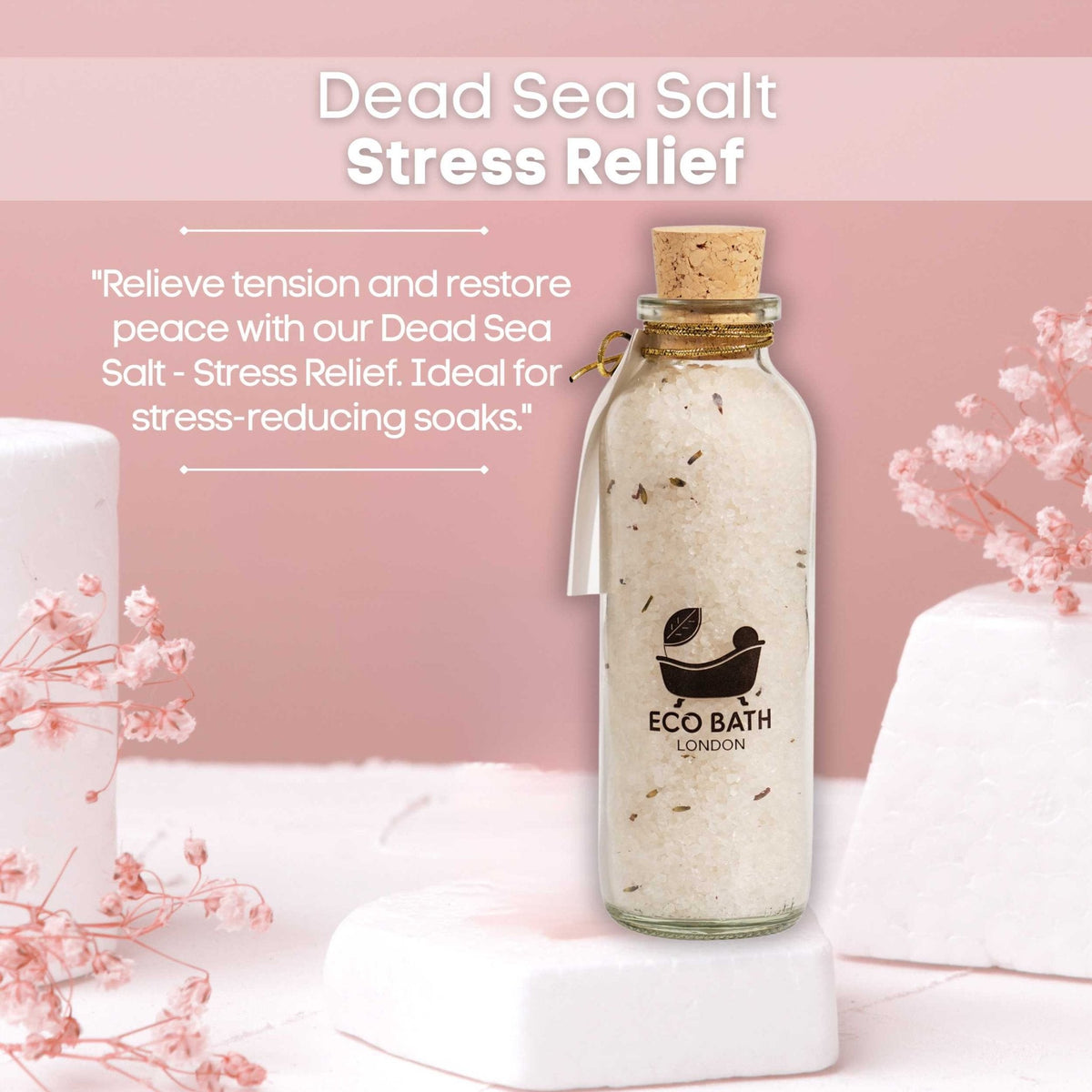 Eco Bath London Stress Relief Dead Sea Salt (300g)