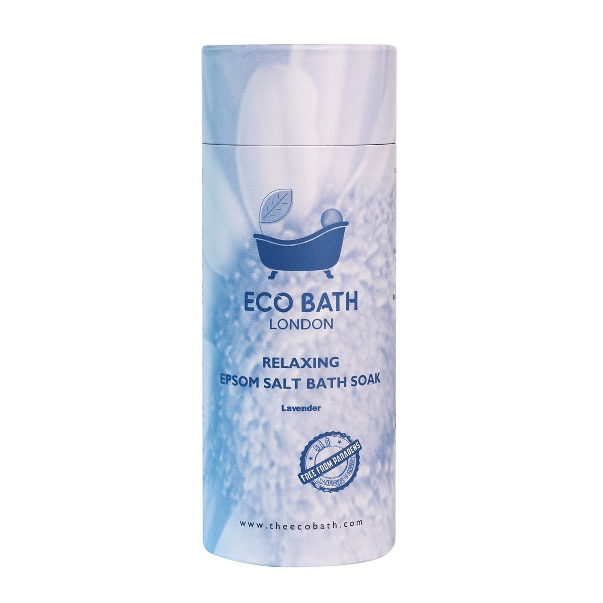Eco Bath London Relaxing Epsom Salt Bath Soak - Tube, 250g or 1kg