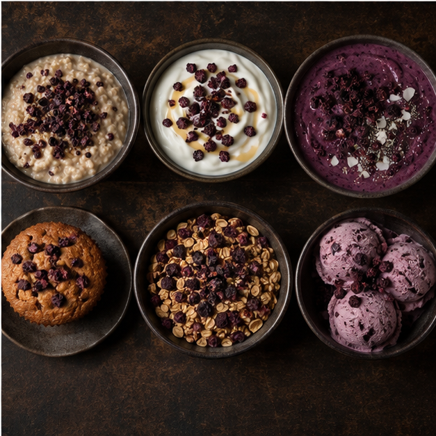 Freeze Dried Elderberry Nibs