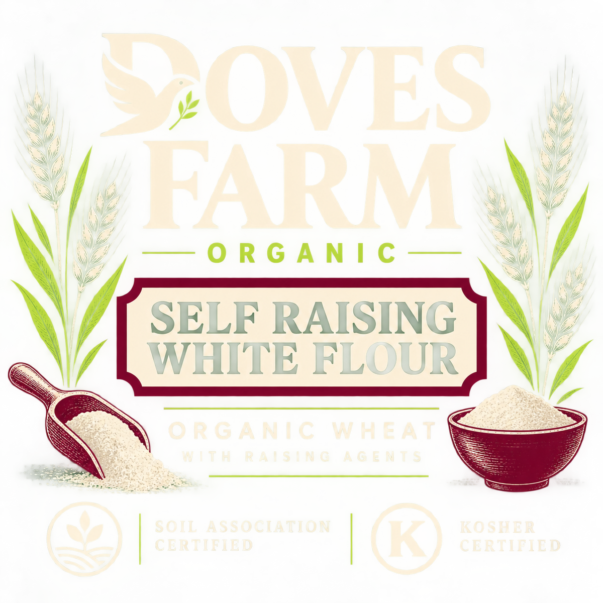 Doves Farm Organic Self Raising White Flour