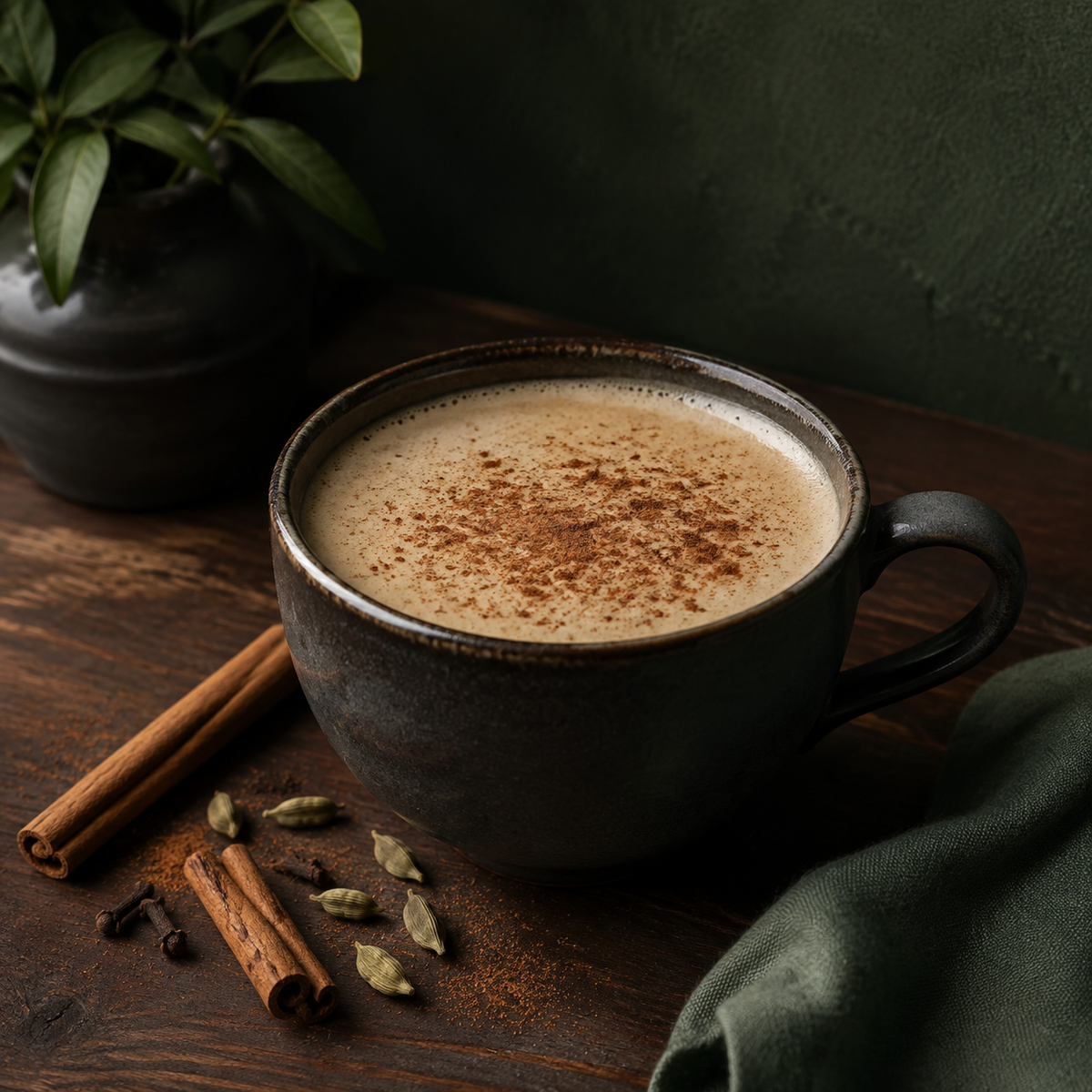 Organic Chai Latte with Reishi - Barista
