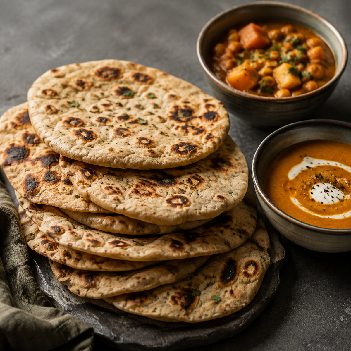 Free and Easy Gluten Free Middle Eastern Flatbread