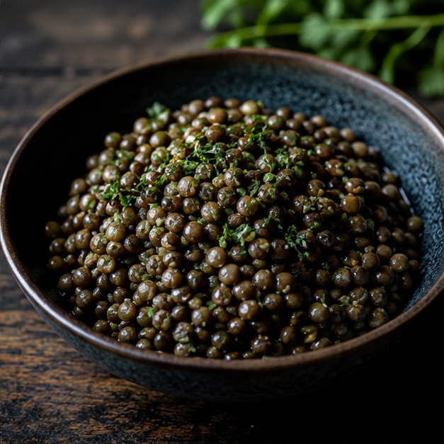 Infinity Foods Bulk Organic French Type Lentils